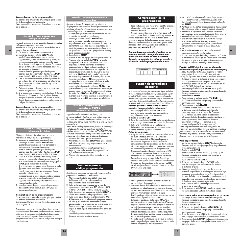 Thomson ROC2411 User Manual | Page 9 / 36