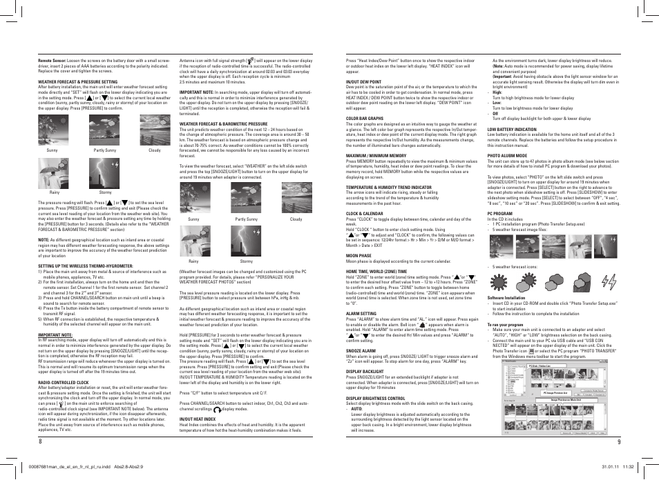 Hama EWS-1200 User Manual | Page 5 / 18