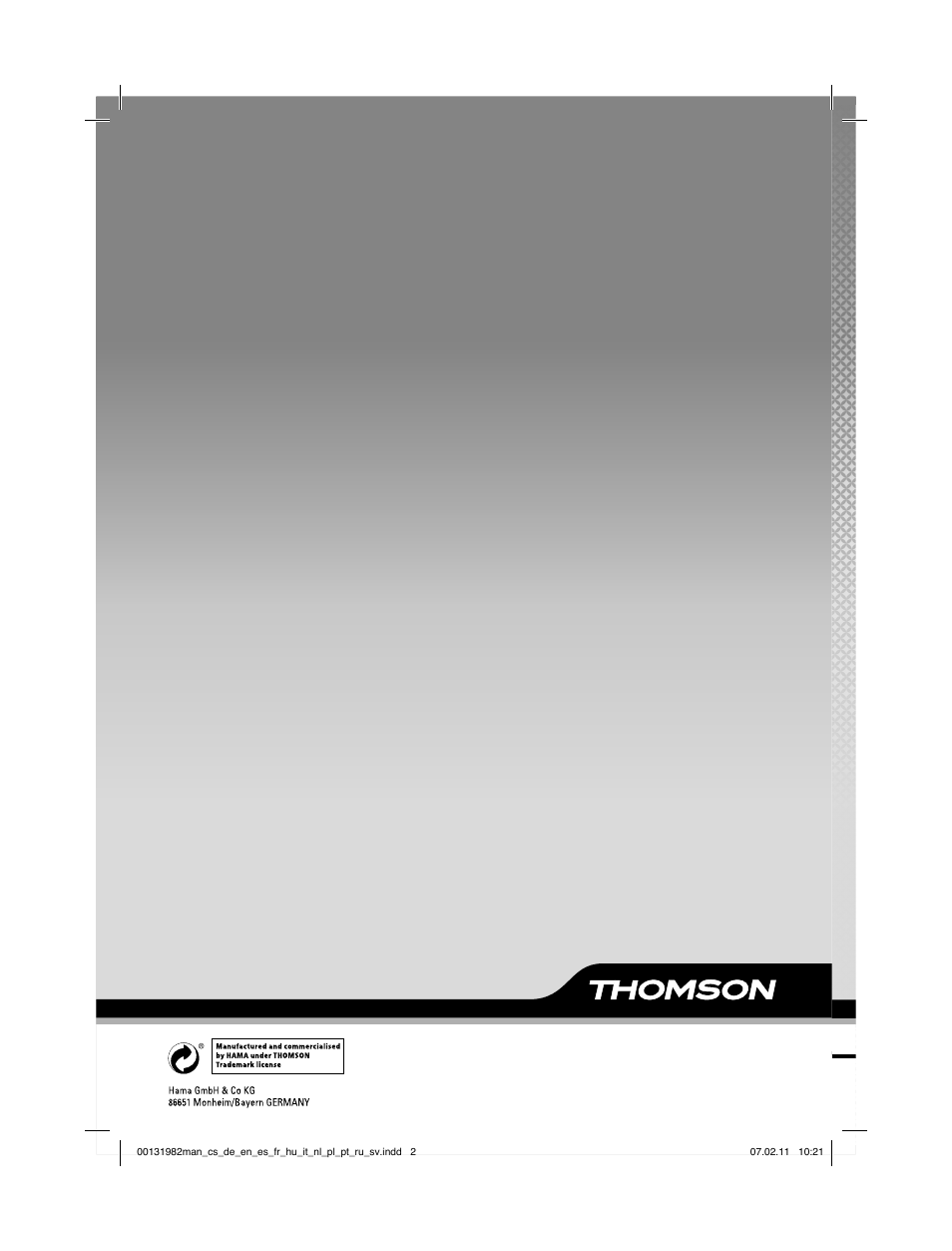Hama VS6011 User Manual | 36 pages