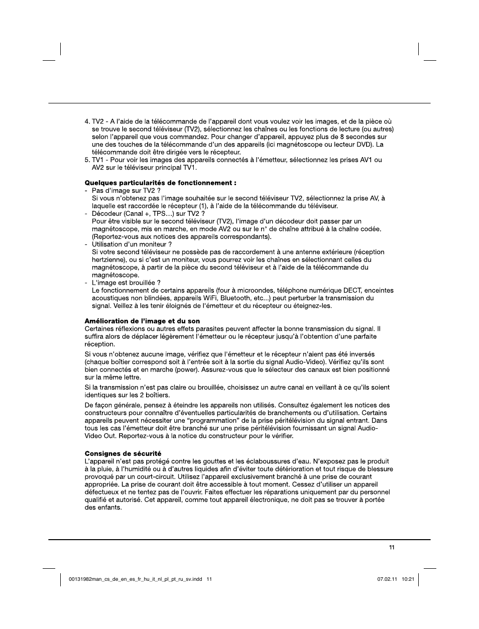 Hama VS6011 User Manual | Page 12 / 36