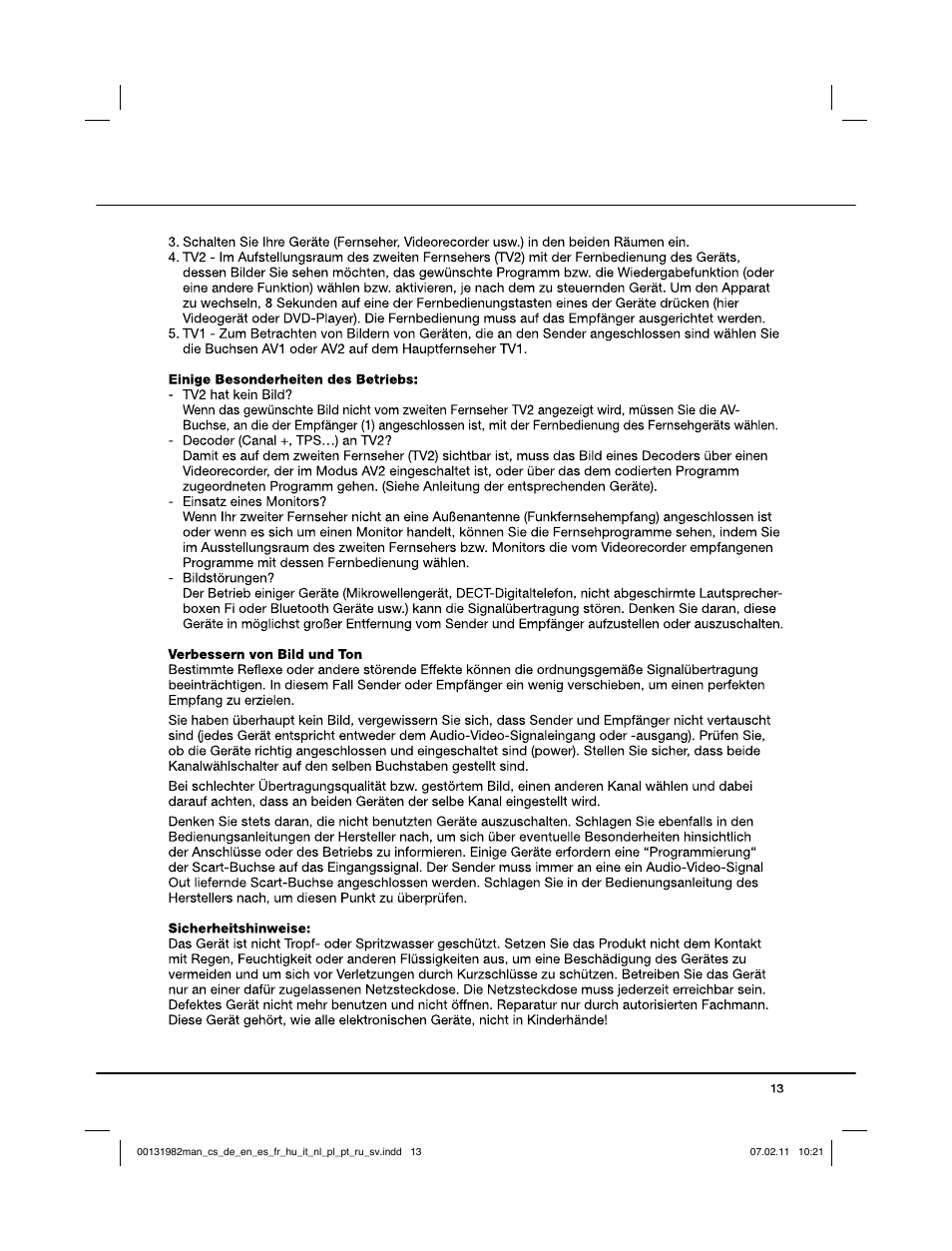 Hama VS6011 User Manual | Page 14 / 36