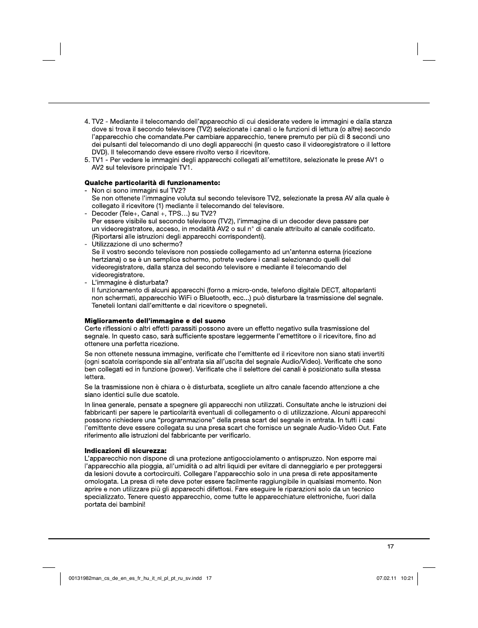 Hama VS6011 User Manual | Page 18 / 36