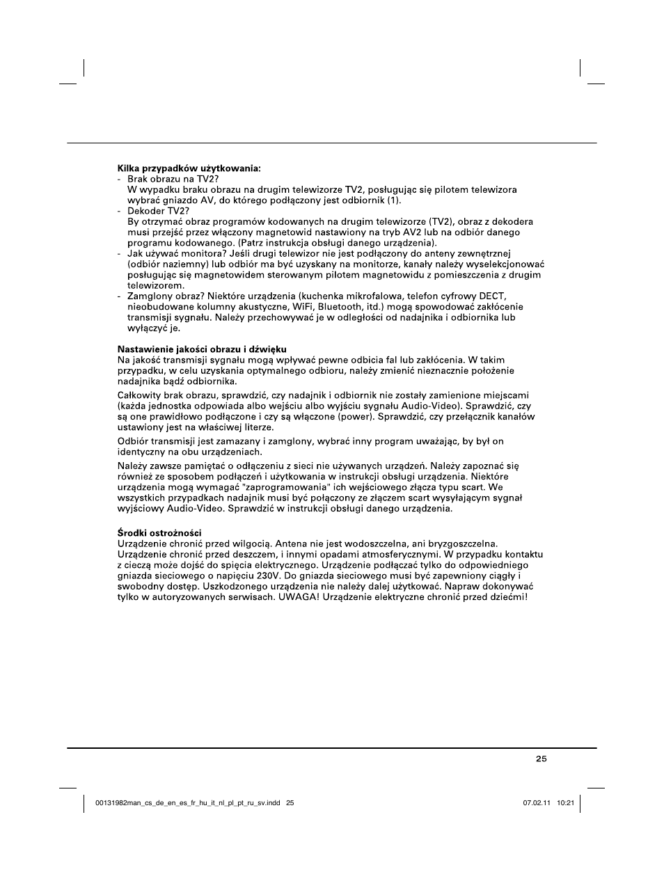 Hama VS6011 User Manual | Page 26 / 36