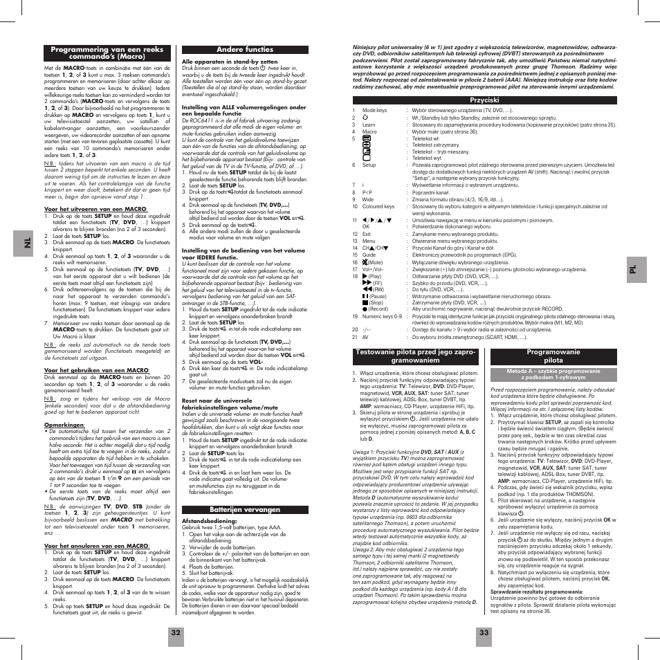 Hama ROC6411 User Manual | Page 18 / 36