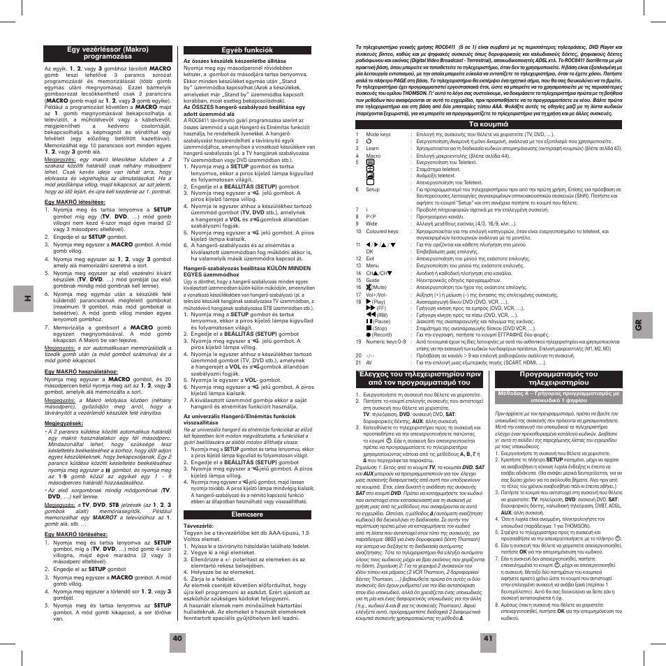 Hama ROC6411 User Manual | Page 22 / 36