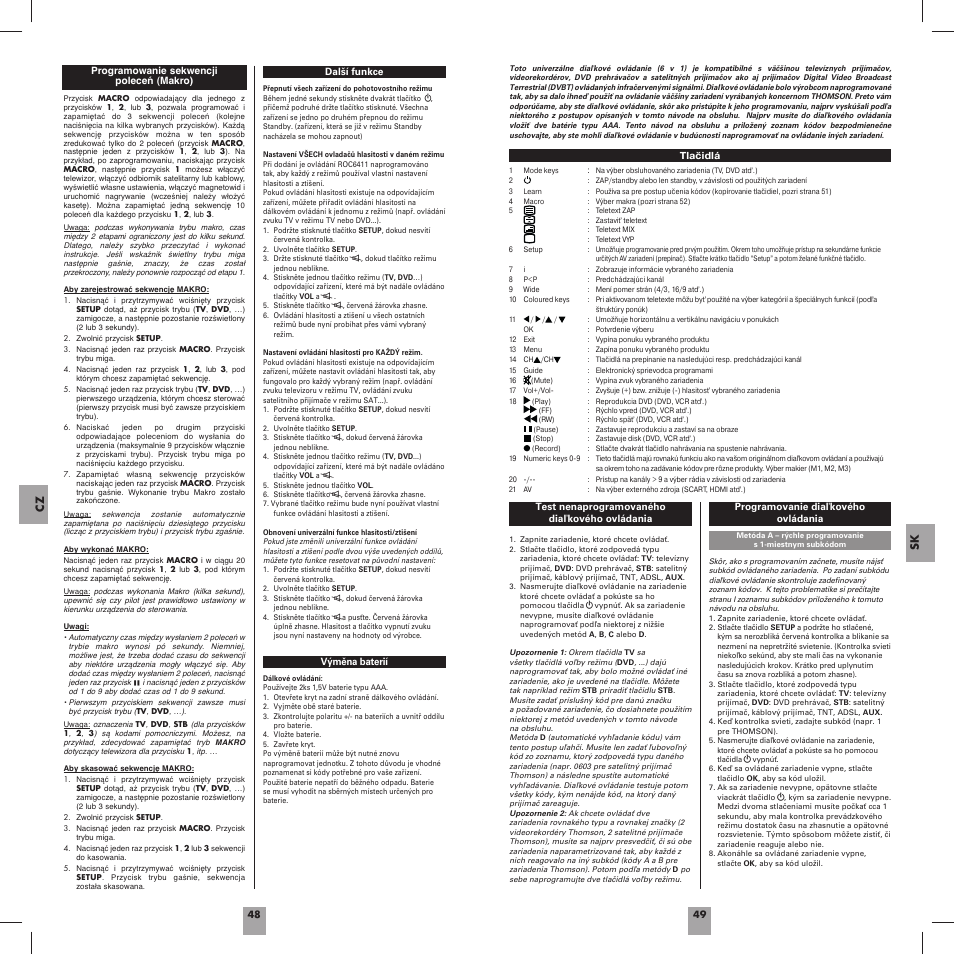 Hama ROC6411 User Manual | Page 26 / 36