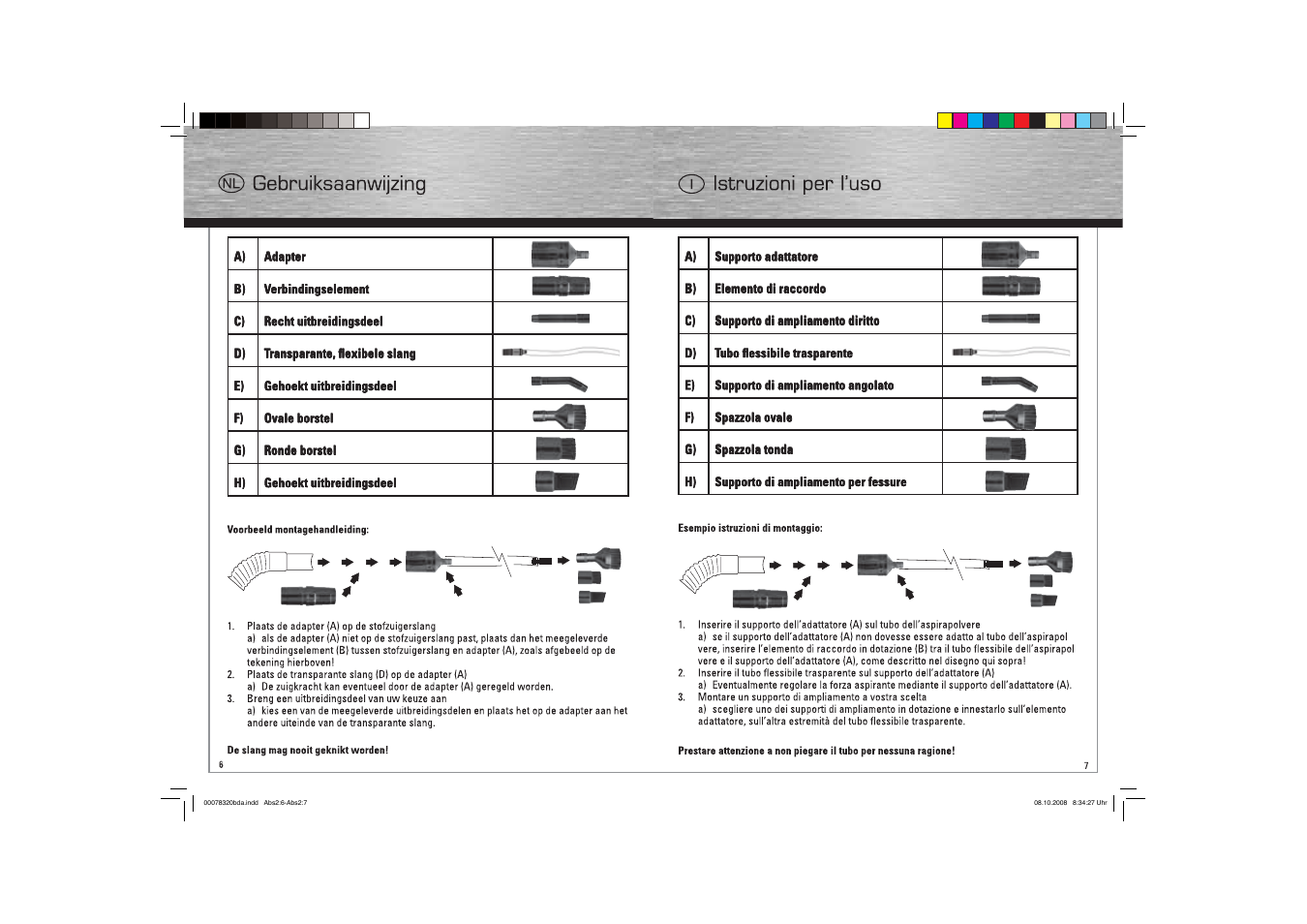 Hama Vacuum Cleaning Kit User Manual | Page 4 / 9