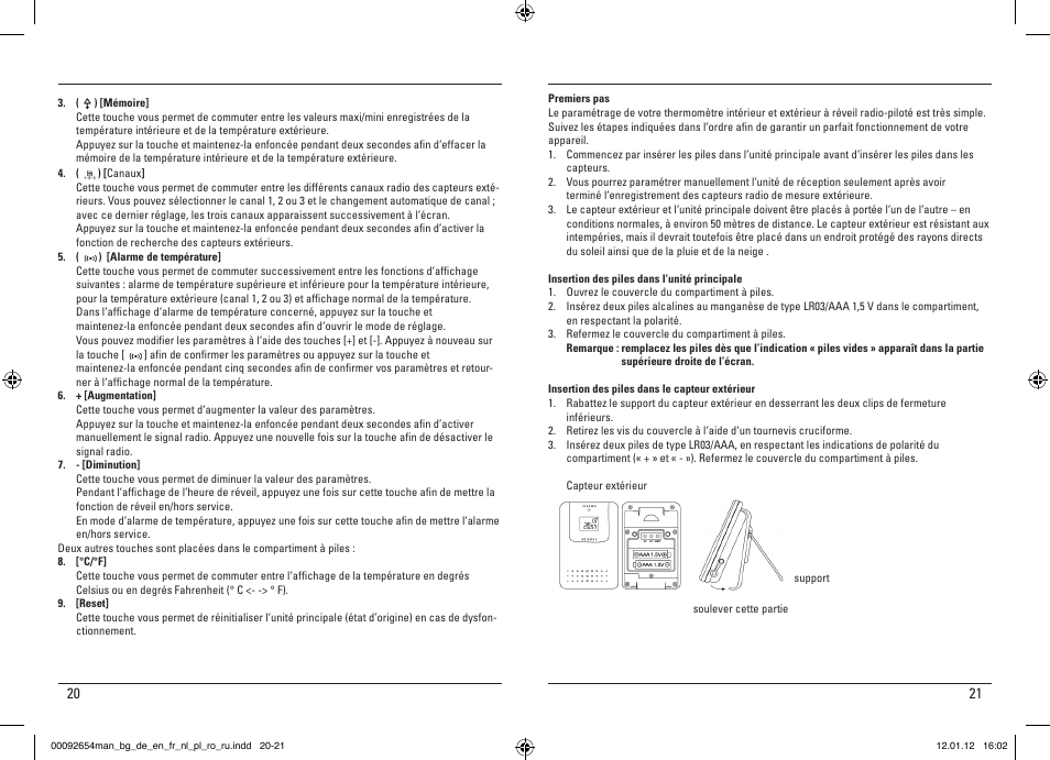 Hama EWS-170 User Manual | Page 11 / 32