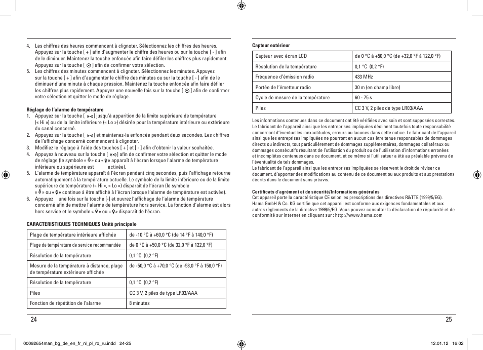 Hama EWS-170 User Manual | Page 13 / 32