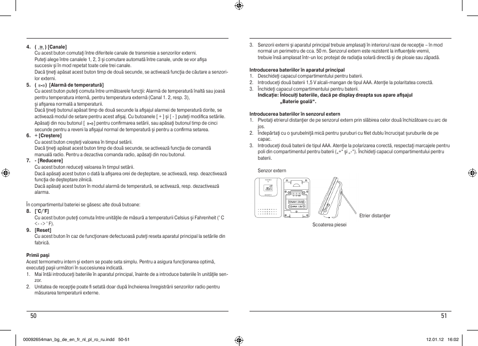 Hama EWS-170 User Manual | Page 26 / 32