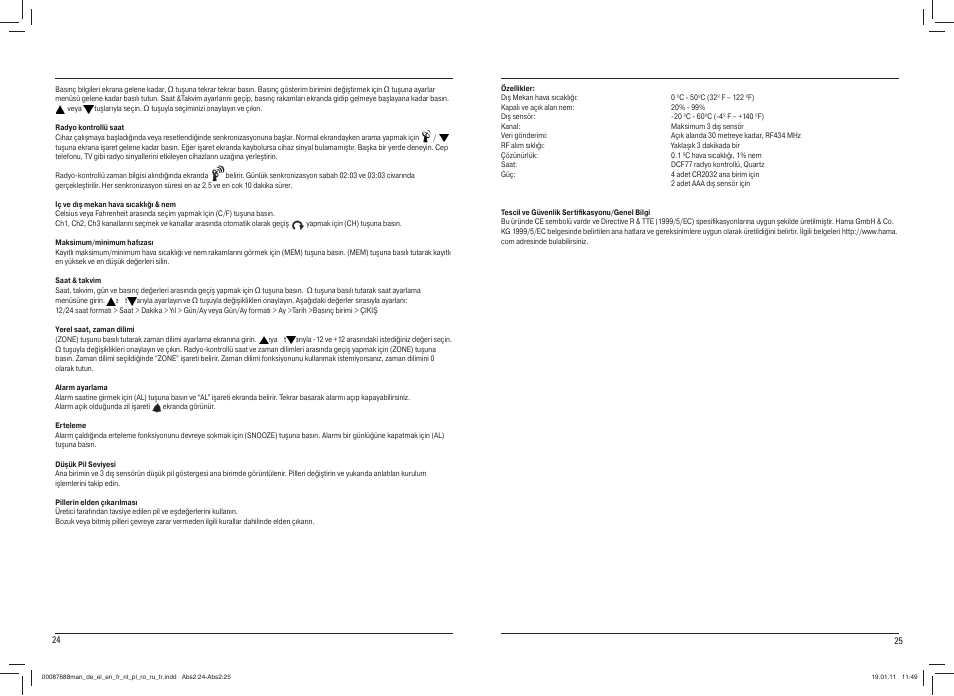 Hama EWS-400 User Manual | Page 13 / 15
