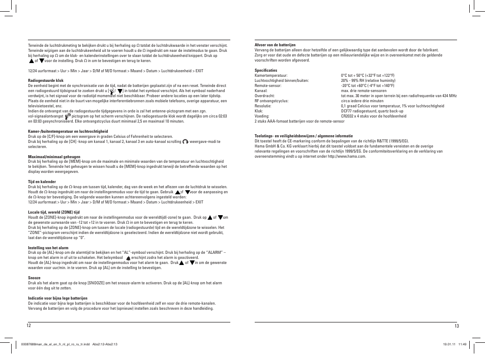 Hama EWS-400 User Manual | Page 7 / 15