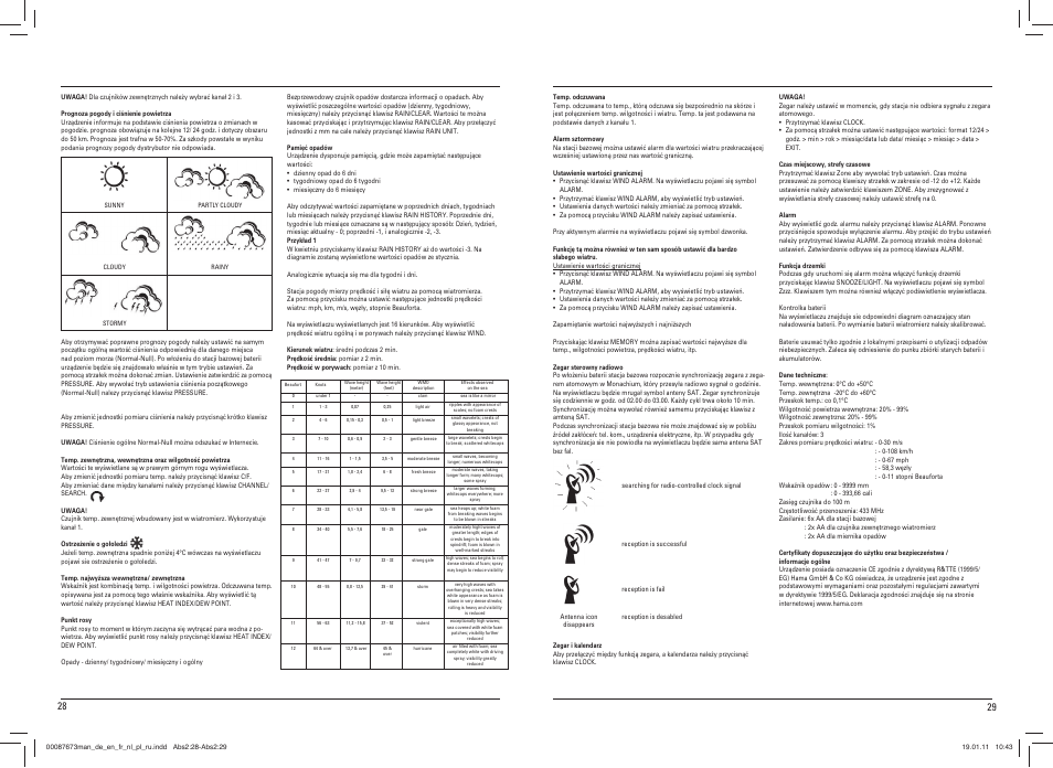 Hama EWS-1500 User Manual | Page 15 / 19