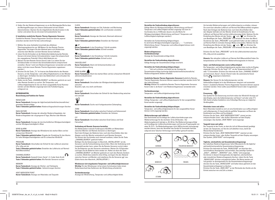 Hama EWS-1500 User Manual | Page 3 / 19