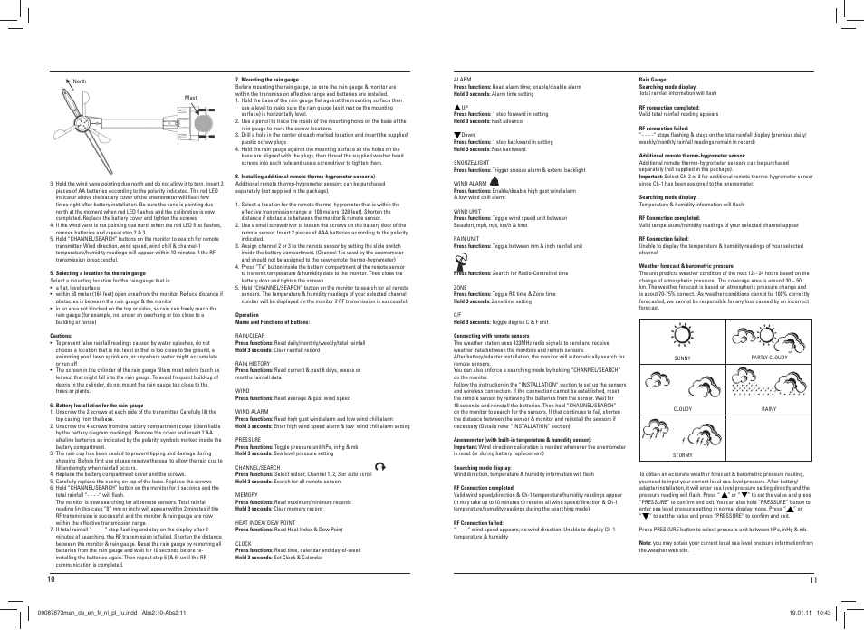 Hama EWS-1500 User Manual | Page 6 / 19