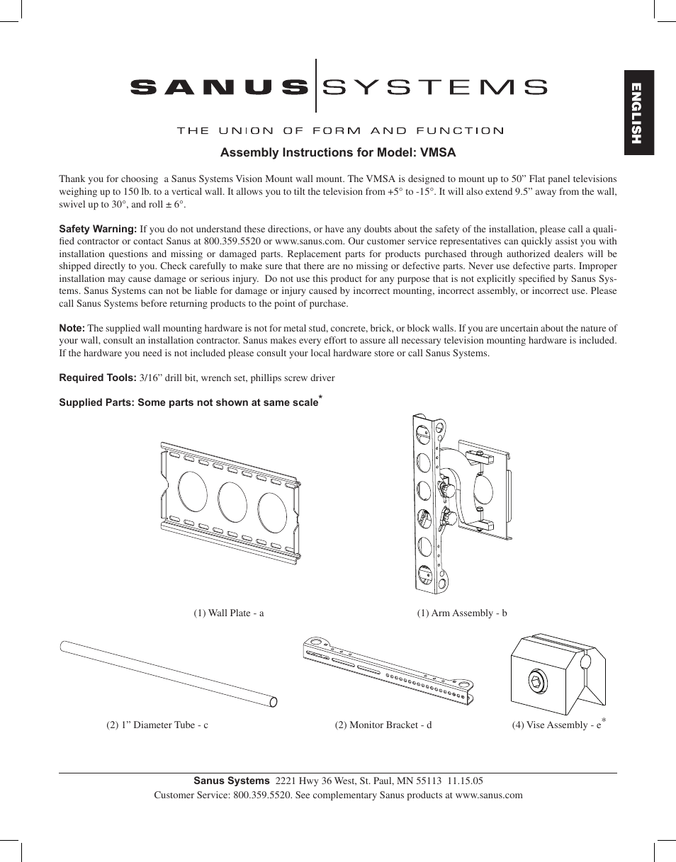 Hama VMSA User Manual | Page 3 / 66