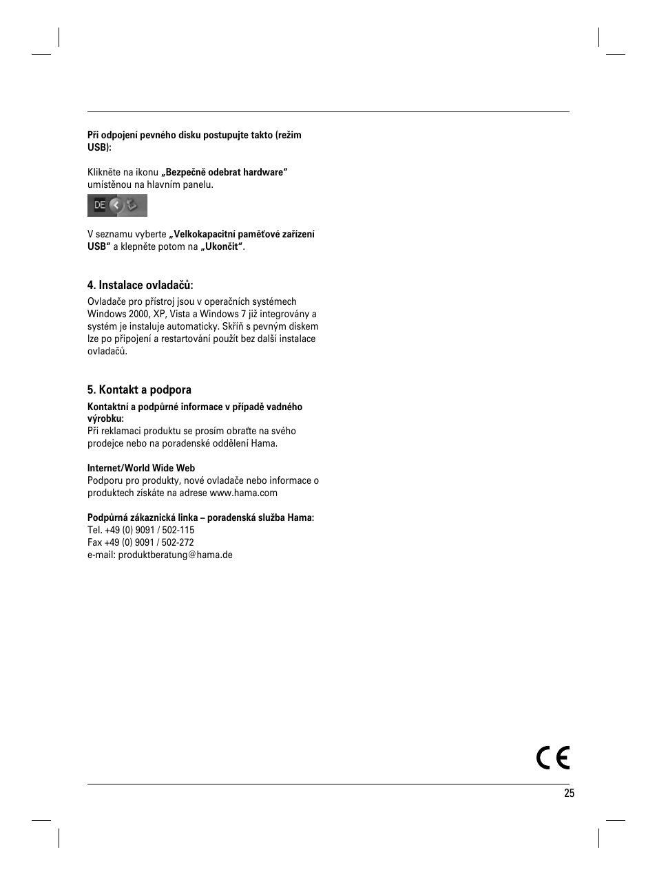 Hama SATA HDD Docking Station User Manual | Page 26 / 38