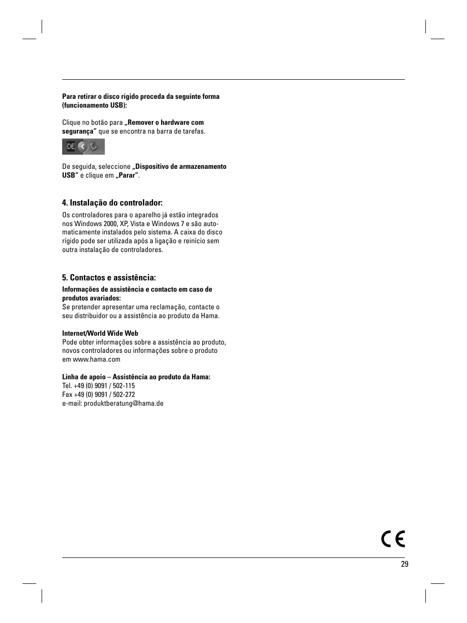 Hama SATA HDD Docking Station User Manual | Page 30 / 38