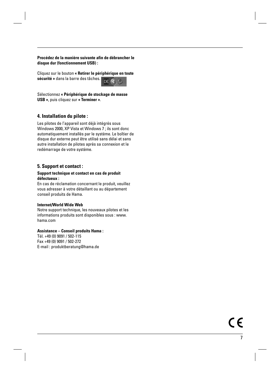 Hama SATA HDD Docking Station User Manual | Page 8 / 38