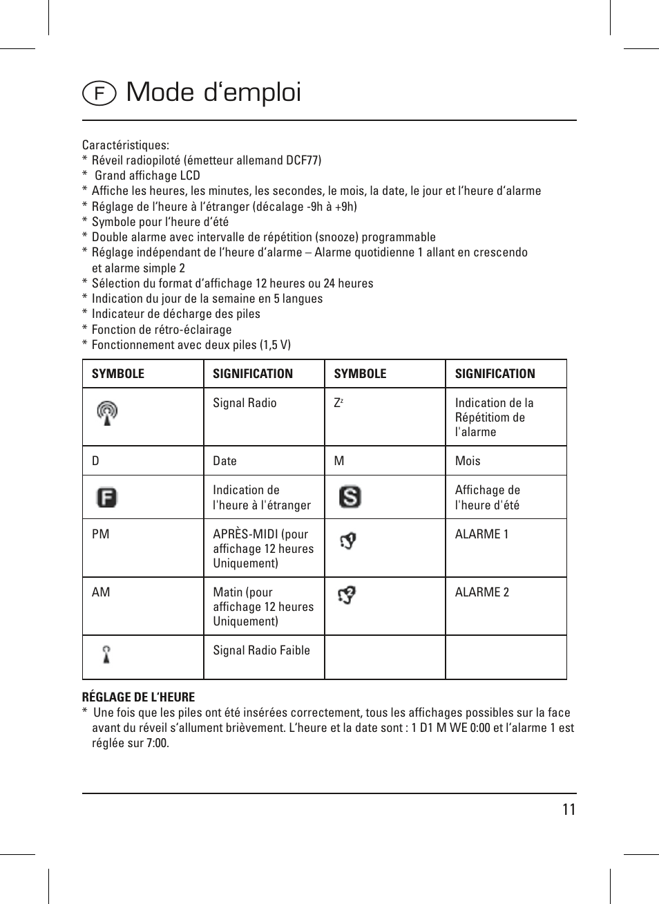 Fmode d‘emploi | Hama Soccer User Manual | Page 12 / 34