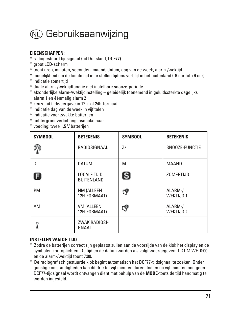 Ogebruiksaanwijzing | Hama Soccer User Manual | Page 22 / 34