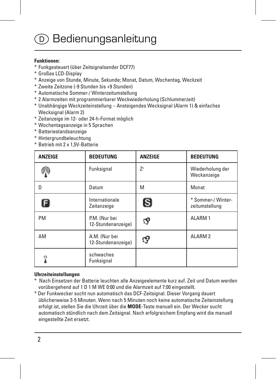 Dbedienungsanleitung | Hama Soccer User Manual | Page 3 / 34