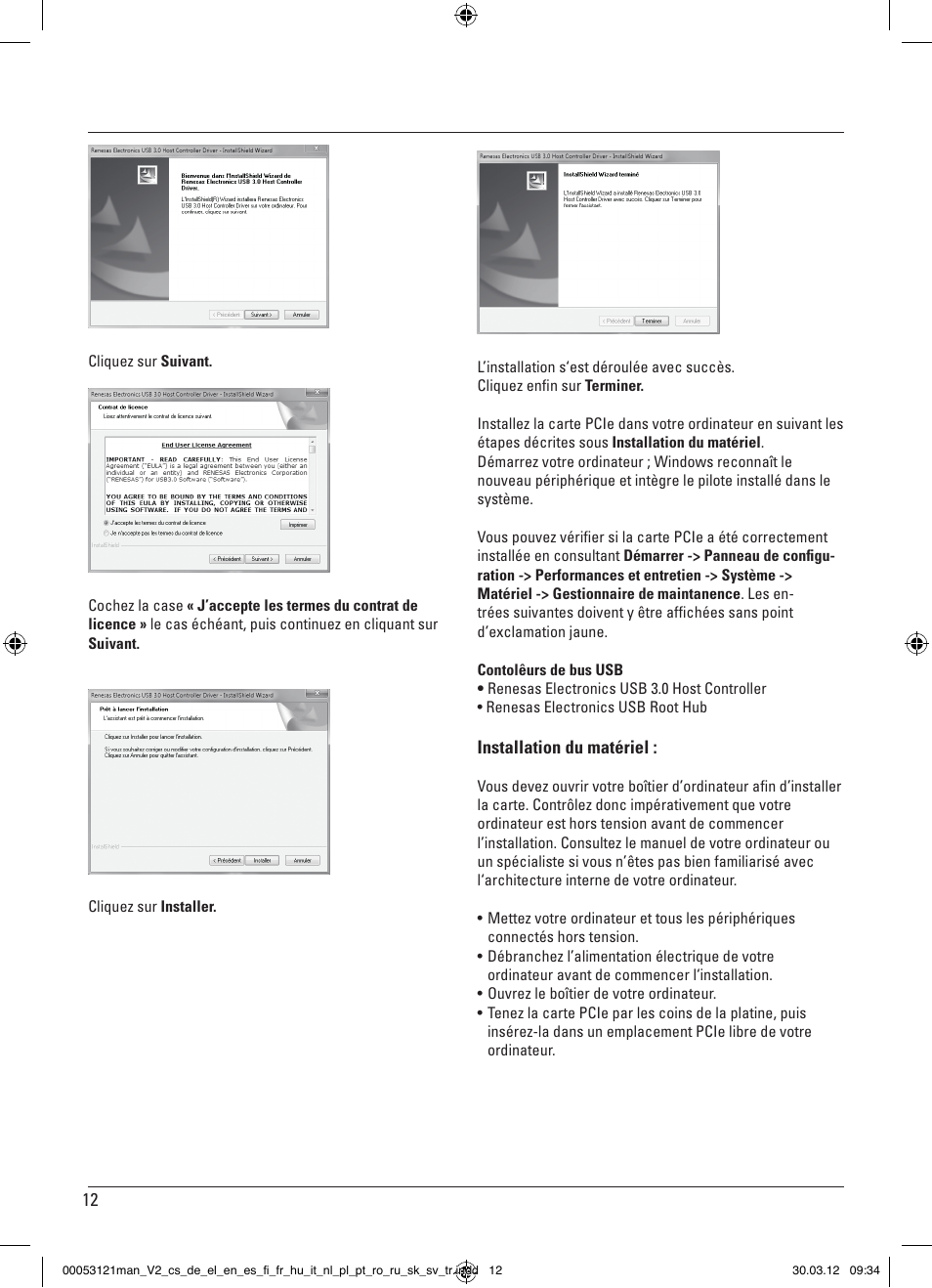 Hama USB 3.0 Controller PCIe User Manual | Page 12 / 72