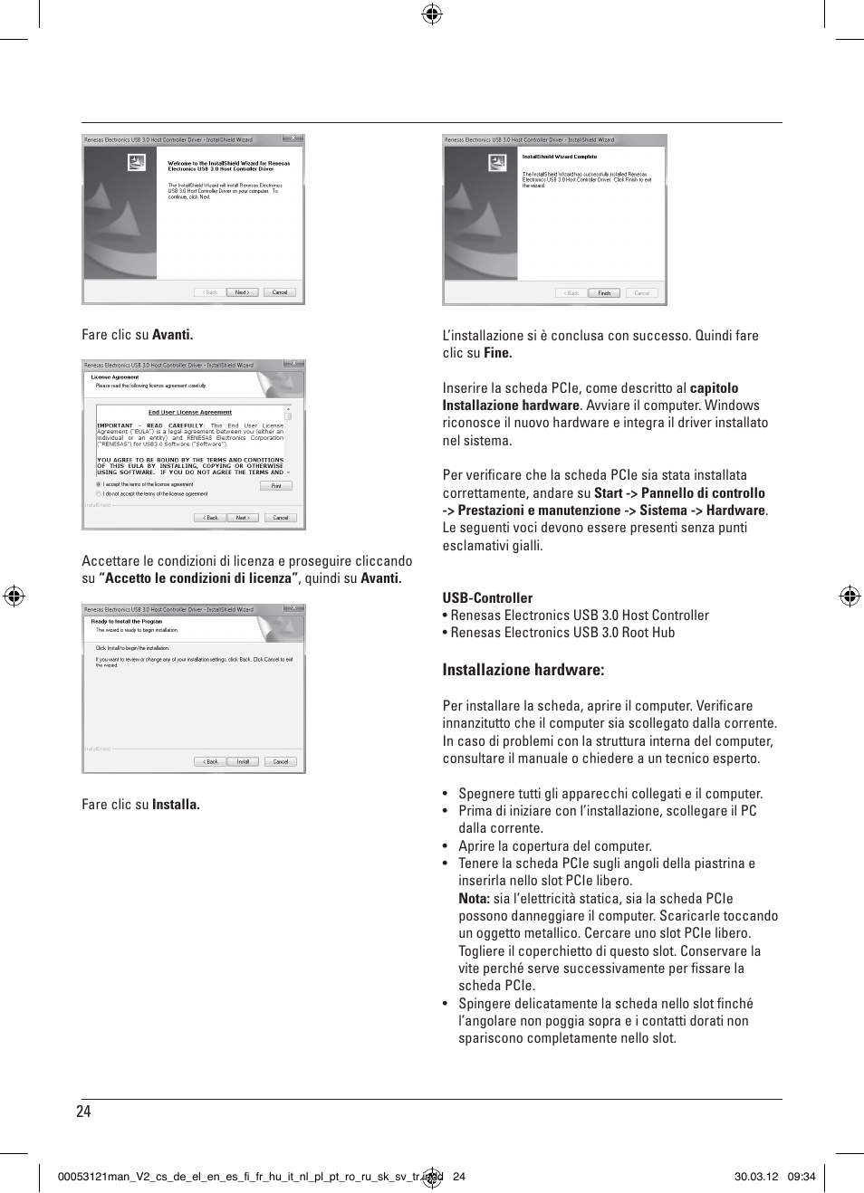 Hama USB 3.0 Controller PCIe User Manual | Page 24 / 72