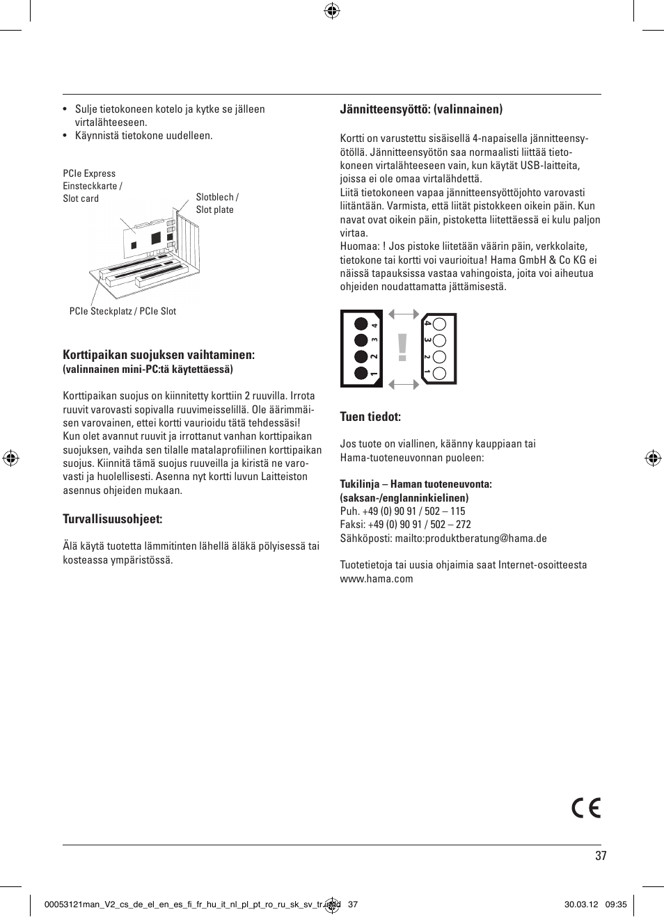 Hama USB 3.0 Controller PCIe User Manual | Page 37 / 72