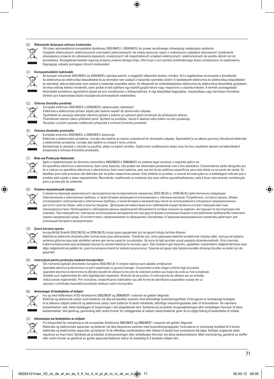 Hama USB 3.0 Controller PCIe User Manual | Page 71 / 72