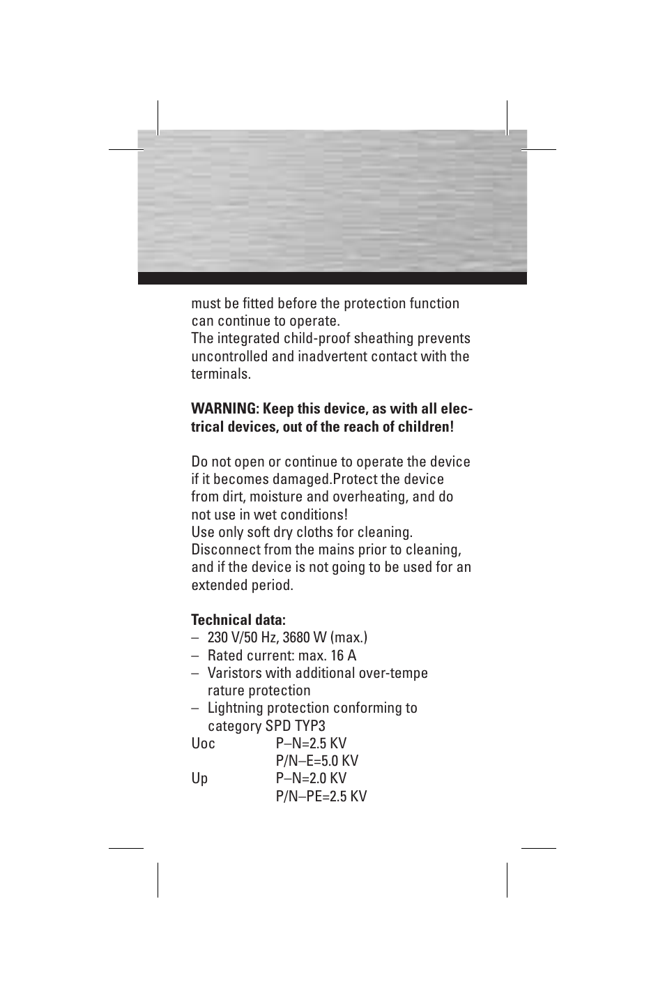 Hama Surge Protection Adapter 230V User Manual | Page 7 / 35