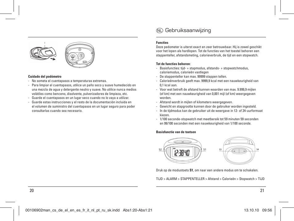 O gebruiksaanwijzing | Hama PM-Alarm User Manual | Page 11 / 31