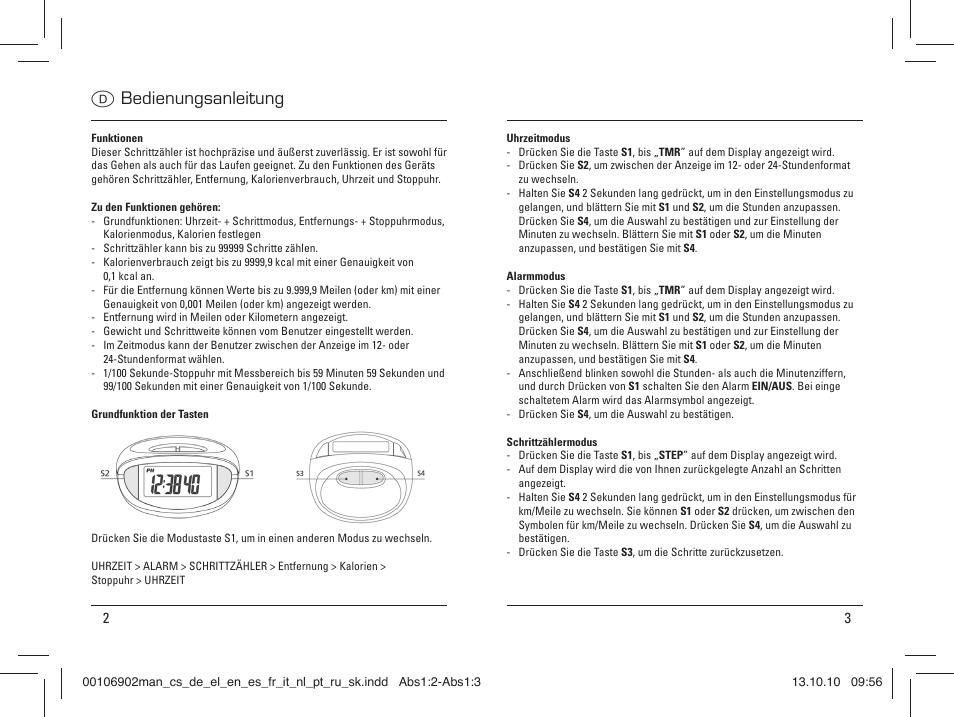 D bedienungsanleitung | Hama PM-Alarm User Manual | Page 2 / 31