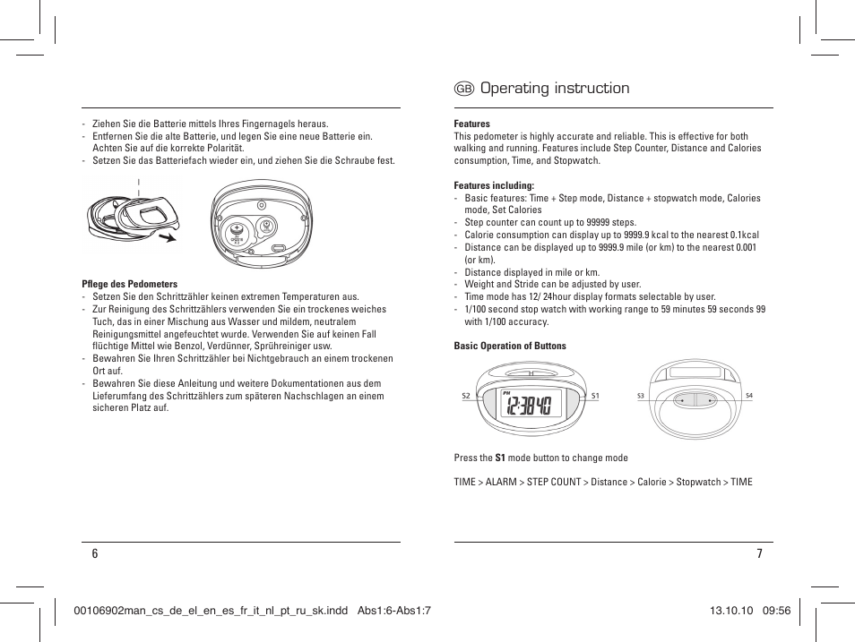 G operating instruction | Hama PM-Alarm User Manual | Page 4 / 31