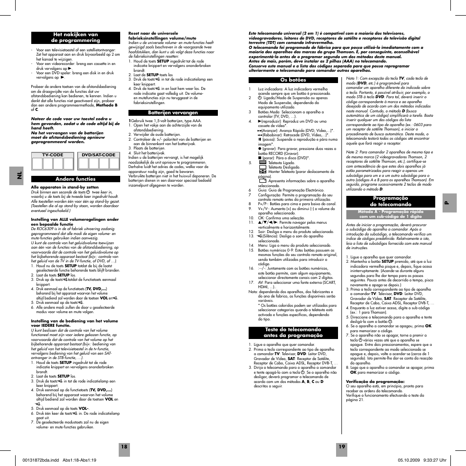 Nl p | Hama ROC2309 User Manual | Page 11 / 26