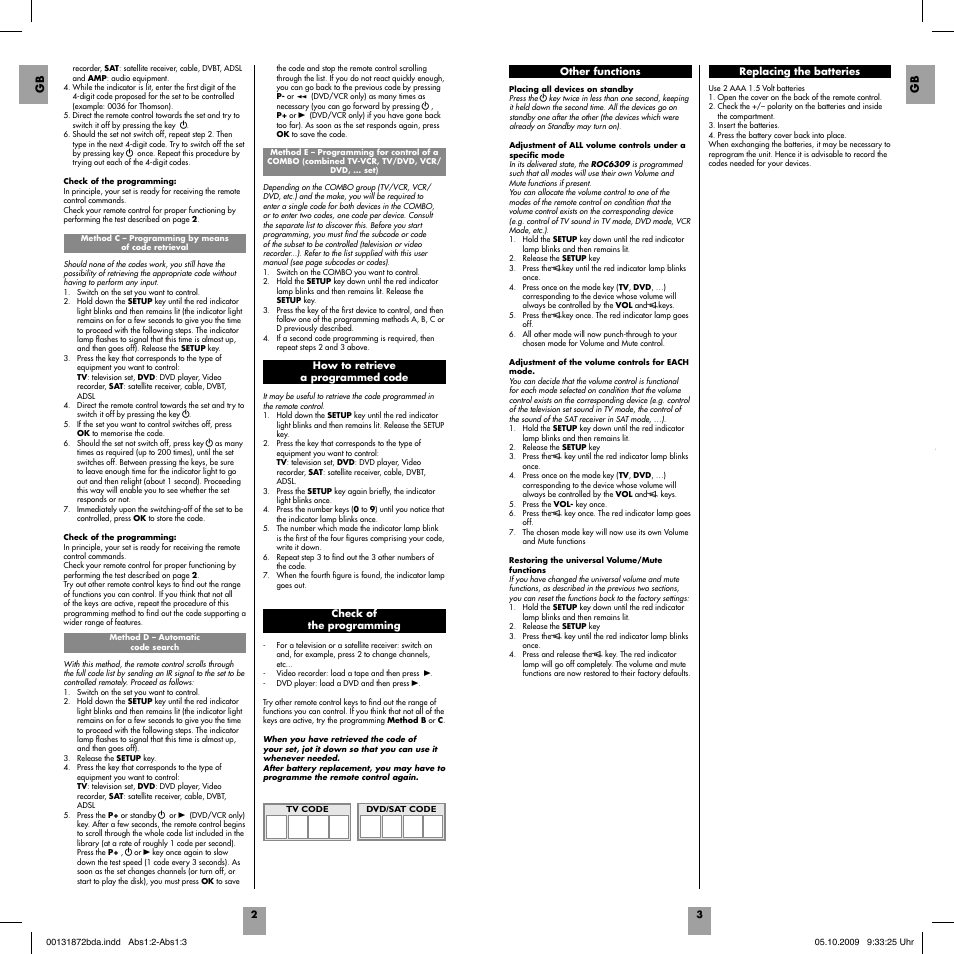 Hama ROC2309 User Manual | Page 3 / 26