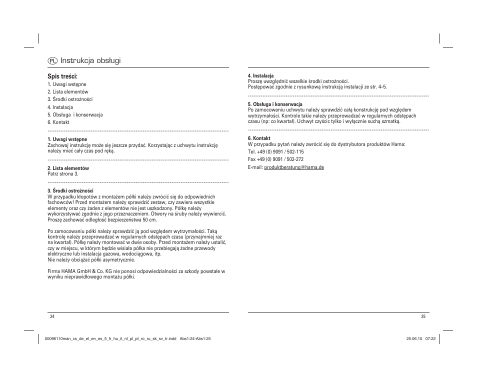 Q instrukcja obsługi | Hama Storage Rack User Manual | Page 13 / 20