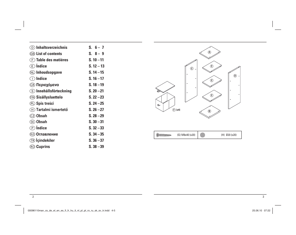 Hama Storage Rack User Manual | Page 2 / 20