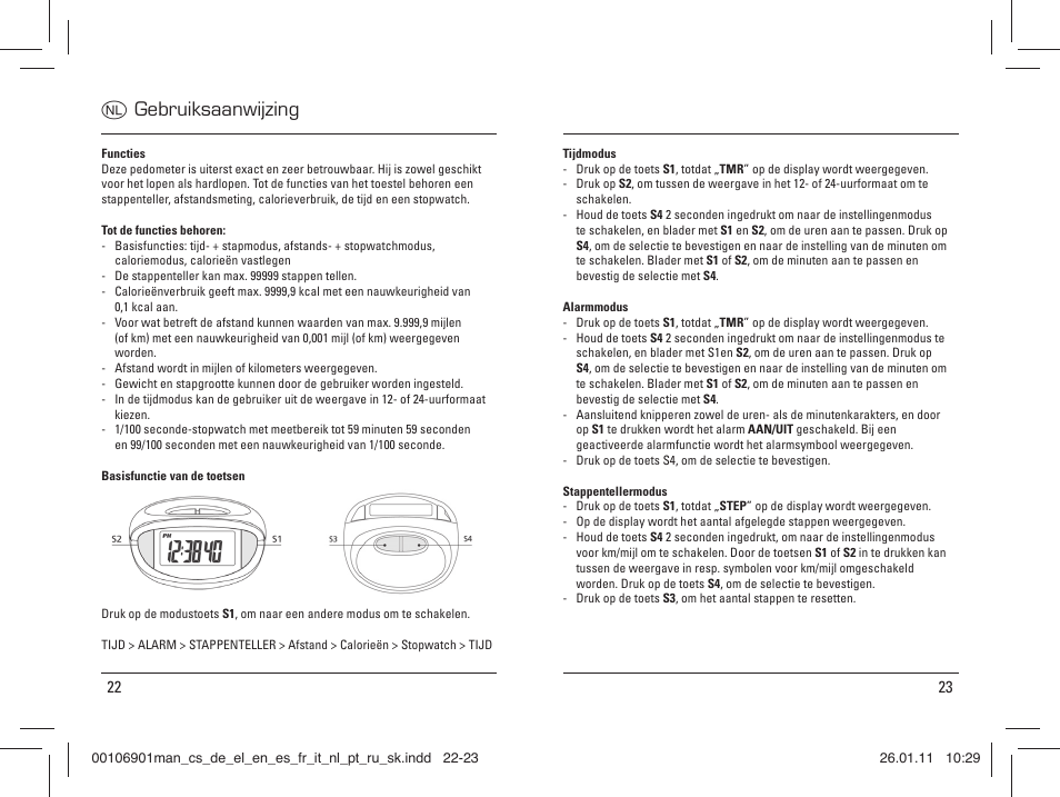 O gebruiksaanwijzing | Hama PM-Radio User Manual | Page 12 / 31