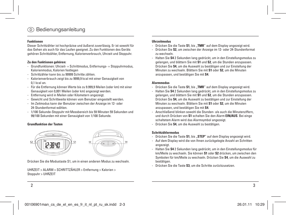 D bedienungsanleitung | Hama PM-Radio User Manual | Page 2 / 31
