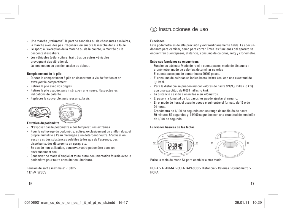 E instrucciones de uso | Hama PM-Radio User Manual | Page 9 / 31