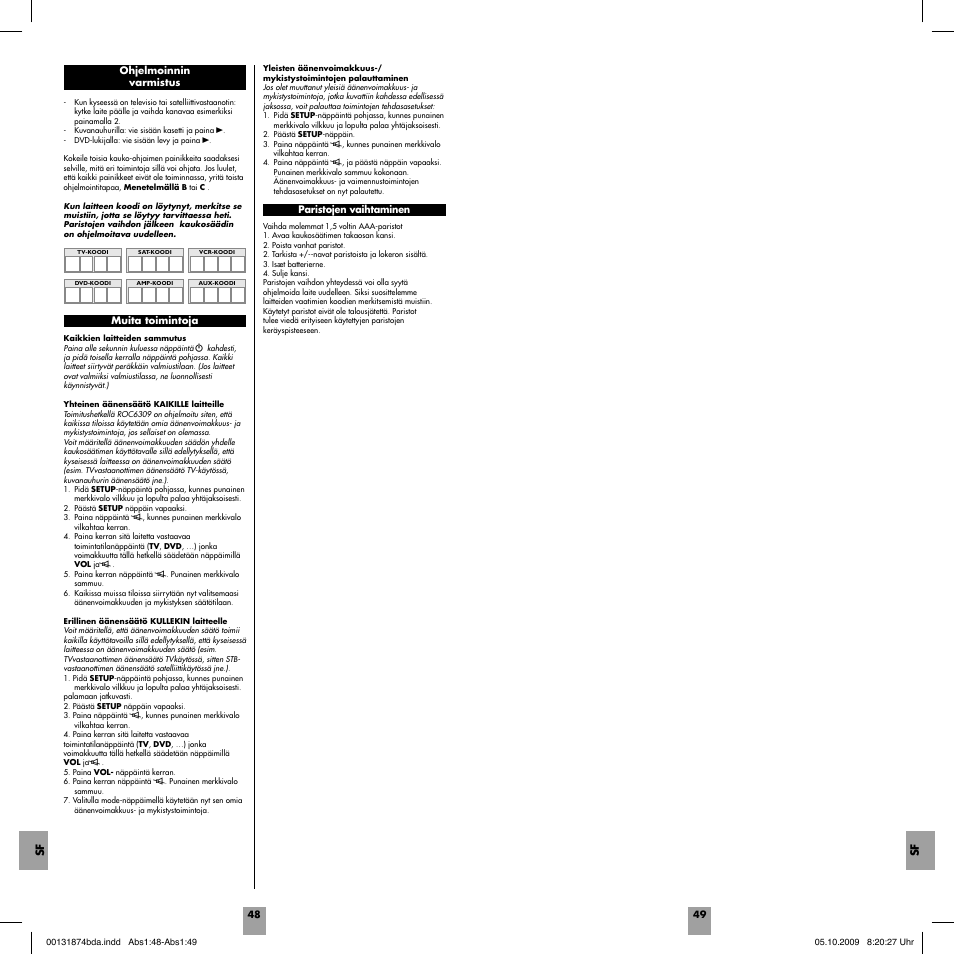 Hama ROC6309 User Manual | Page 26 / 26