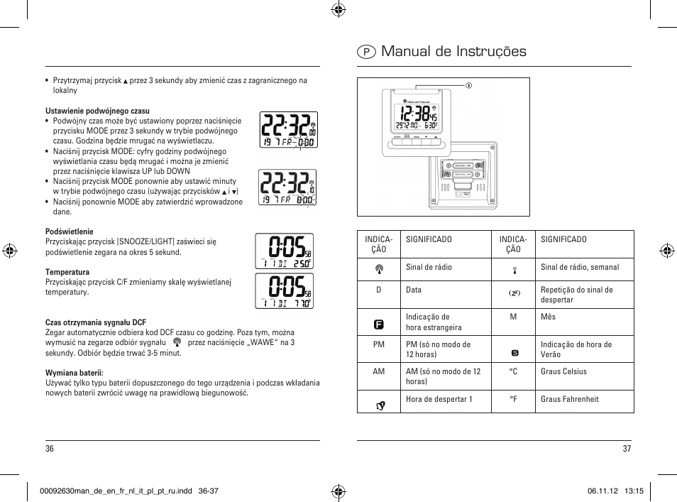 Pmanual de instruções | Hama RC200 User Manual | Page 19 / 26