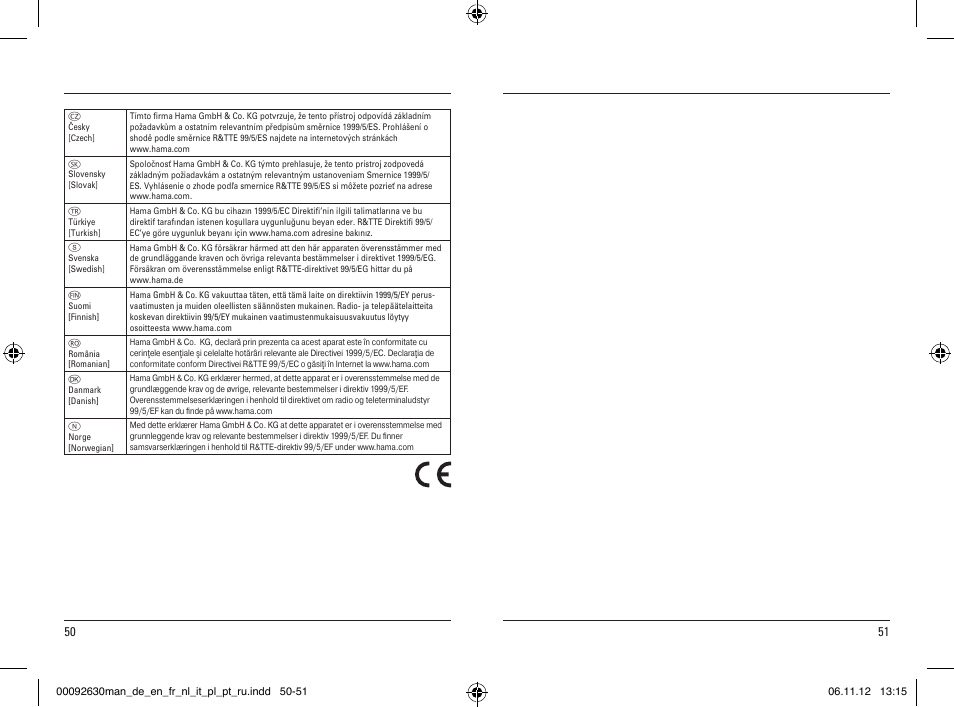 Hama RC200 User Manual | Page 26 / 26