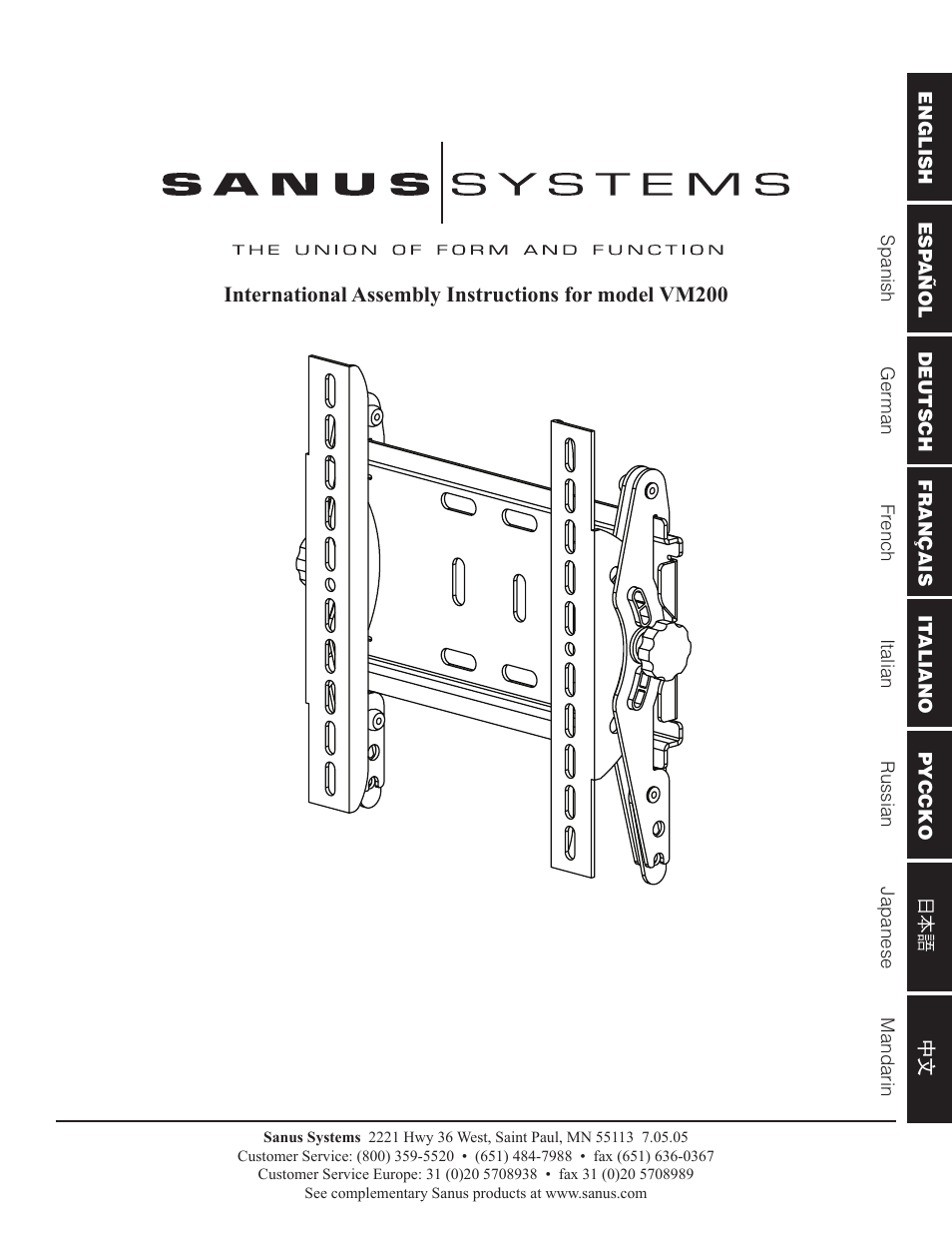 Hama VM200 User Manual | 34 pages