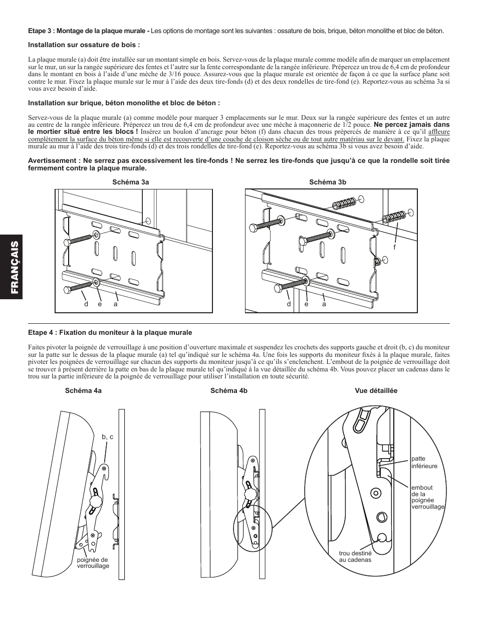 Français | Hama VM200 User Manual | Page 18 / 34