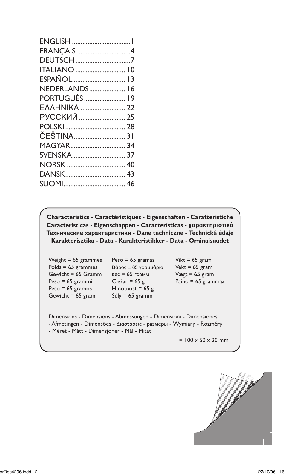 Hama ROC4206 User Manual | Page 4 / 54