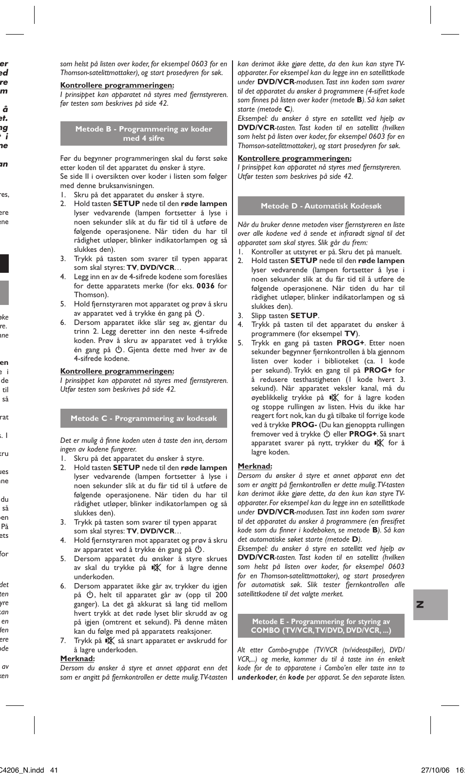Hama ROC4206 User Manual | Page 45 / 54