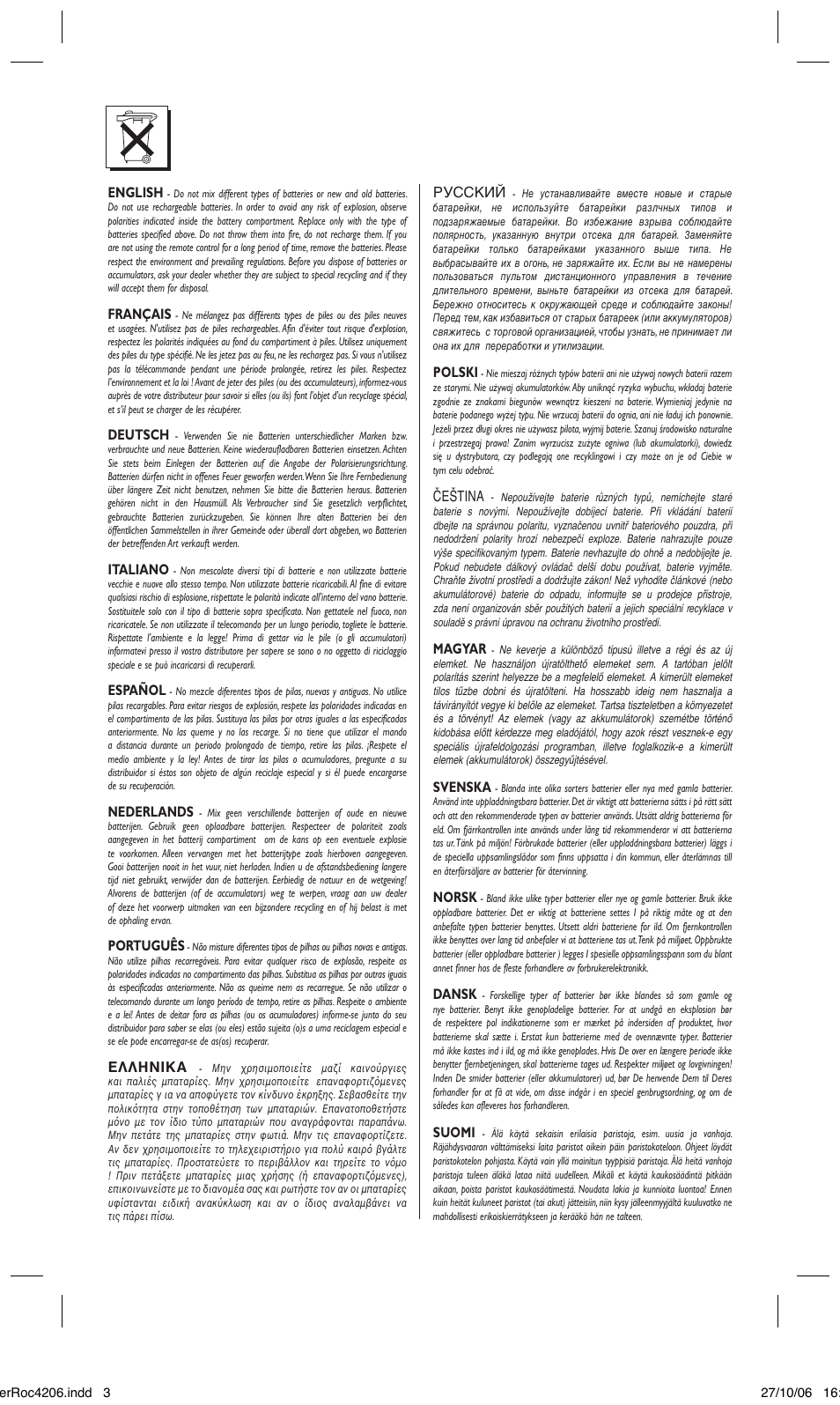 Hama ROC4206 User Manual | Page 53 / 54