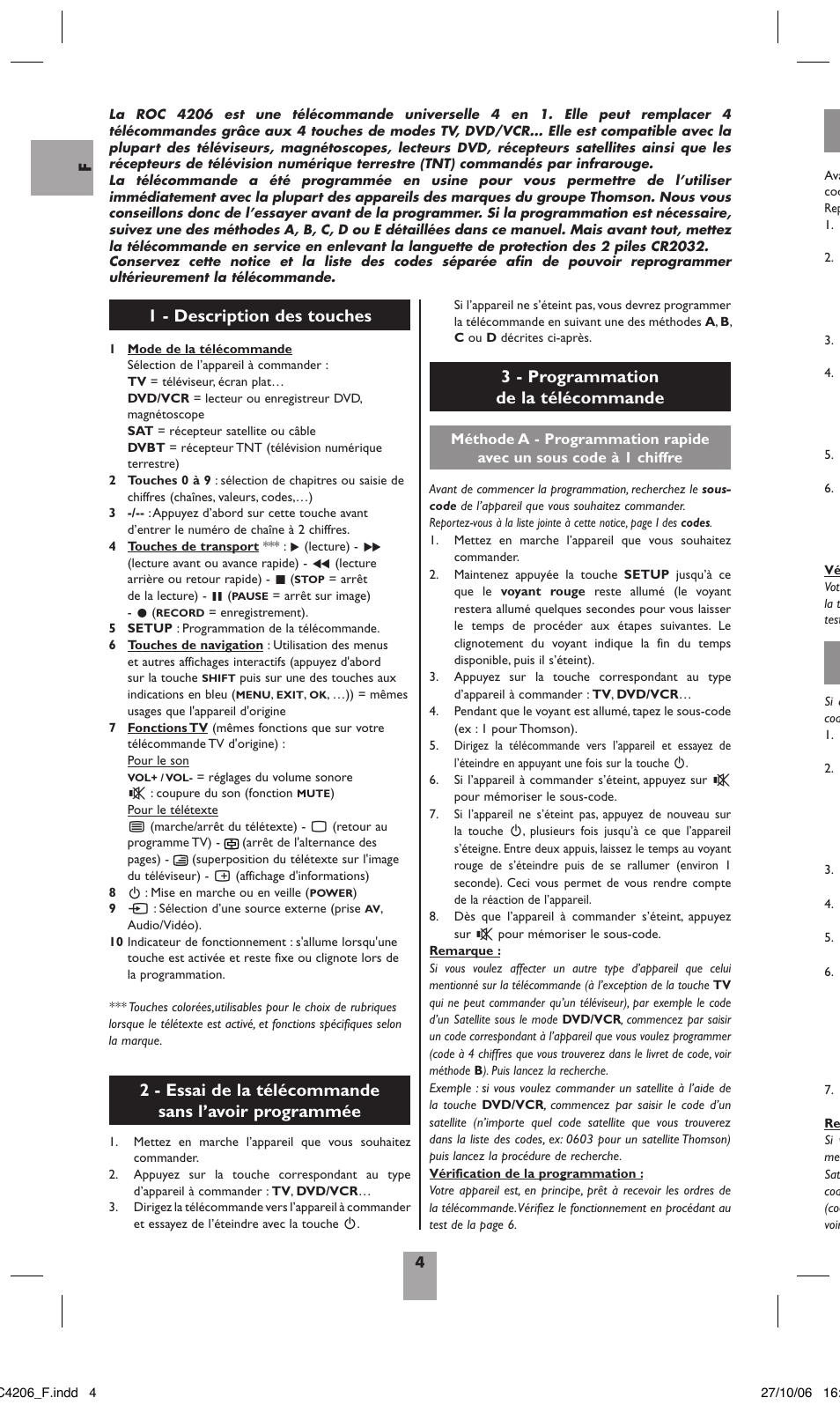 Hama ROC4206 User Manual | Page 8 / 54